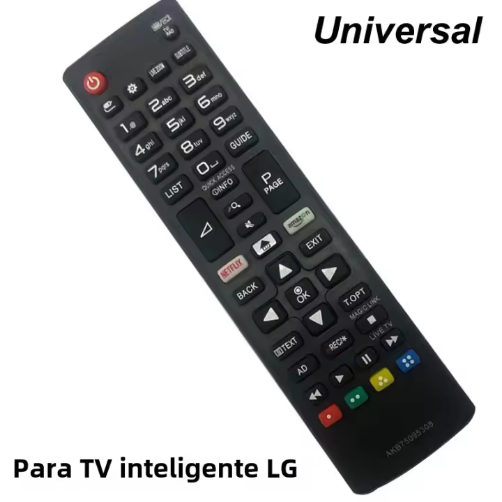 Control Remoto Universal Para TV LG AKB75095308 Compatible Con Modelos 43UJ6309 49UJ6309 60UJ6309 65UJ6309 43LJ614V 43UJ6307 55UJ6307 - 1
