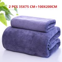 Toalla De Baño De Microfibra Extra Gruesa 120x200 Cm Super Suave Absorbente Y Rápida Secado Adecuada Para Baño Spa Y Gimnasio - details 4