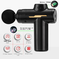 Masajeador Eléctrico Profesional De Fascia Mute Mini Para Relajación Muscular Y Cuello Potente Y Silencioso Herramienta De Masaje - details 8
