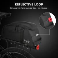 Bolsa De Sillín Reflectante Para Bicicleta De Montaña Impermeable Bolsa De Maletero Trasero Para Bicicleta Accesorios De Ciclismo - details 11
