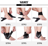 AOLIKES Soporte De Tobillo Elástico Con Ajuste Libre Protección De Banda De Compresión Para Prevenir Espraines Deporte Y Fitness - details 8