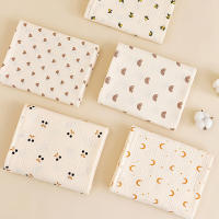 Manta Bebé Muselina De Algodón 2 Capas Toalla De Baño Verano Cubierta De Carrito Saco De Dormir Para Bebés Recién Nacidos - details 0