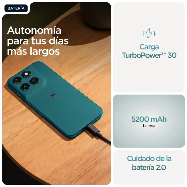 Smartphone Motorola moto g77 TF272432417 256 GB 8 GB RAM 6,8" 5G Brilla sin límites Encuentra ventaja USB Tipo C Sonido Bose Verde - 1