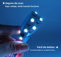 Tira De LED WS2811 RGBIC Con Control Remoto Bluetooth 5M 10M 20M 25M DC 24V Luz De Carreras De Caballos Color Soñado Tape Lámpara IC - details 5