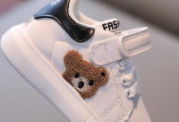 Zapatillas De Deporte Para Bebés Oso Panda Niños Y Niñas Todoterreno Transpirables Cordones De Cierre Estilo Moda Primavera Verano Otoño Invierno Material Superior PU - details 9