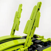 Coche De Carreras Técnico J002 Moc Bloques De Construcción Colección Educativa Juguetes Para Niños Y Niñas 1280 Piezas - details 5