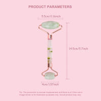 Rodillo De Jade Natural Masajeador Facial Para Mujeres Herramienta De Cuidado De La Piel Relaxante Corporal Regalo Buena - details 25
