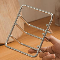 Organizador De Cocina Para Tablas De Cortar Soporte De Acero Inoxidable Estante De Almacenamiento Para Tablas De Cortar - details 6