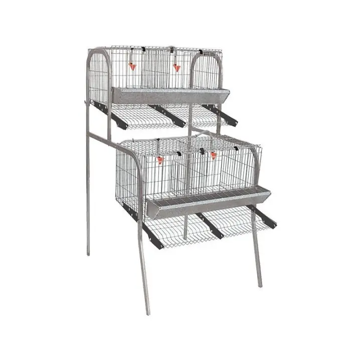 JAULA GALLINAS MOD. A-2 - 2 PISOS - 1