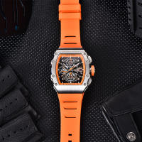 Reloj De Cuarzo Para Hombre PAGANI DESIGN 2023 Forma De Cuenco 40MM Vidrio De Zafiro Resistente Al Agua Y Luminoso Pulsera De Silicona Estilo Casual - details 1