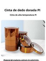 Cinta De Imida De Alta Temperatura Para Proteger CPU Y Placa De Circuito PCB Sin Residuos Cinta Profesional De SCESSPACK - details 0