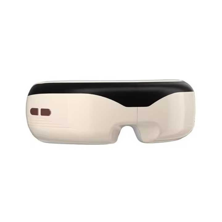 Máscara de Masaje Ocular Recargable with Calor,Masajeador de Ojos 3D with Vibración y Compresión de Aire,Modos para Aliviar Fatiga Visual, Bolsas y Ojeras | Diseño Ajustable y USB,Ideal para Oficina y Viajes - 1