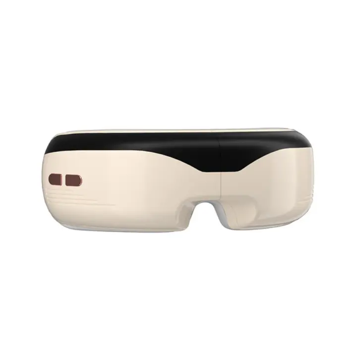 Máscara de Masaje Ocular Recargable with Calor,Masajeador de Ojos 3D with Vibración y Compresión de Aire,Modos para Aliviar Fatiga Visual, Bolsas y Ojeras | Diseño Ajustable y USB,Ideal para Oficina y Viajes - 1