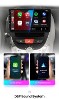 Junsun Android 13 Radio de Coche Estéreo para Peugeot 107 Toyota Aygo Citroen C1 2005 2006 2007 2008-2014  Radio Automotriz con CarPlay Inalámbrico Integrado para Apple y Android Auto Pantalla Táctil Automotriz Unidad Principal de Coche con Navegación GPS - details 10