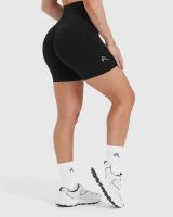 Shorts Deportivos De Mujer De Cintura Alta Con Push up Y Scrunch Transpirables Y Elásticas Para Gimnasio Running Yoga - details 3