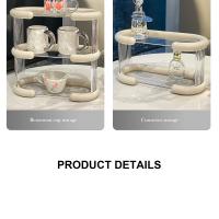 Estante De 3 Niveles De Acrílico Organizador De Maquillaje Para Baño Y Cocina Estuche De Almacenamiento Transparente Para Display De Muñecas - details 15