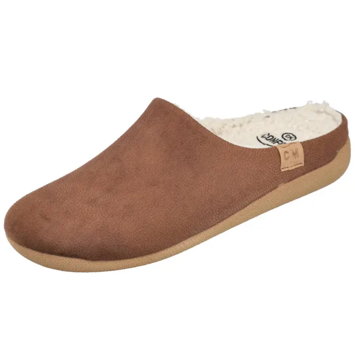 Shoes Zapatillas De Casa marca Calzamur para hombre en color marrón - 1