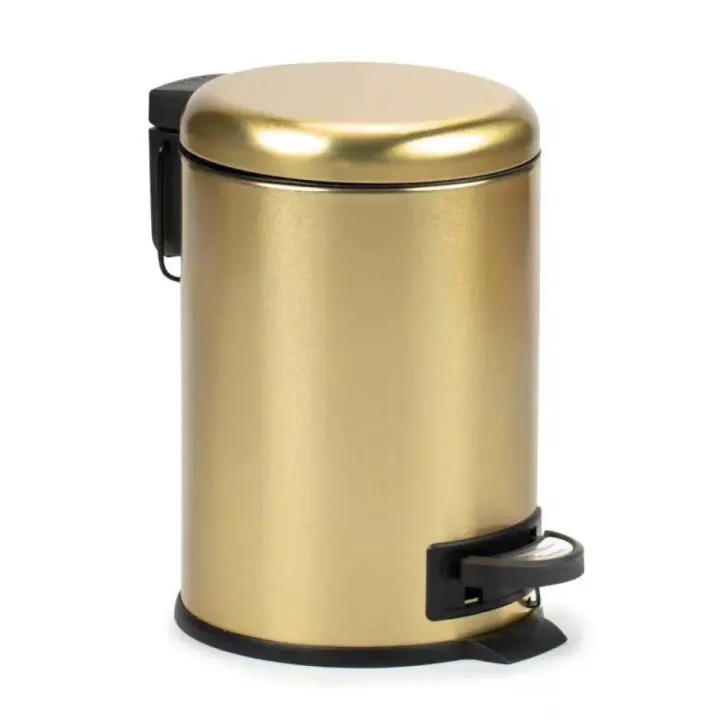 Tatay Papelera Nordic 3l Dorado Cubos - 1