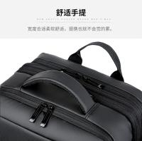 Bolsa para portátil de 17 pulgadas para hombre, mochila Extensible de viaje de negocios con puerto de carga USB y diseño impermeable de gran capacidad, 36-55L - details 23