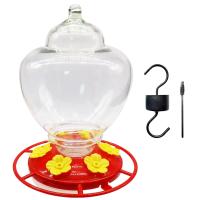 Comedero para colibríes resistant to Viento, bebé de bebé para Pájaros con forma de Flor y 6 Puertos de Alimentación - details 1