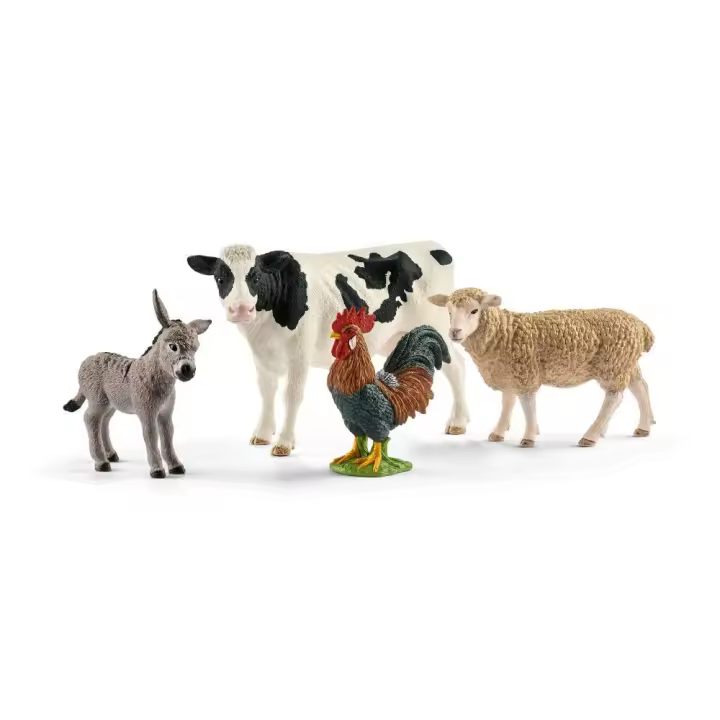 Schleich Set de Iniciación Farm World - Figuras Realistas de Animales de Granja - Estimula la Imaginación - 1