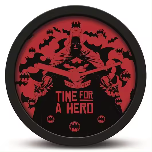 DC COMICS RELOJ DESPERTADOR BATMAN TIME FOR A HERO - 1