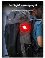 Linterna Frontal LED COB Recargable Con Doble Fuente De Iluminación Luz Roja De Emergencia Para Exteriores Con Clip Para Gorra Resistente Al Agua - details 10