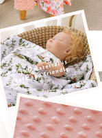 Elinfant 2 Capas De Minky Cobija Bebé Para Dormir Suave Cálida Y Cómoda Envoltura De Recién Nacido Para Bebés Recién Nacidos Y Niños Menores De 3 Años Unisex - details 3