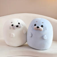 Nueva Adorable Peluche De Señorón En Algodón Sastre Juguete De Lobo Marino Suave Regalo Kawaii Para Dormir Y Abrazar - details 0