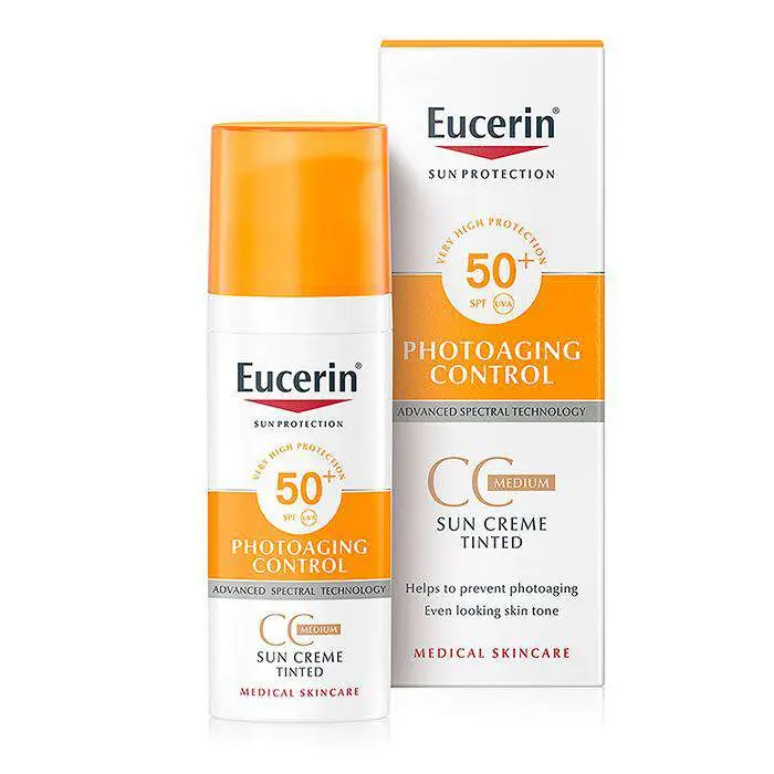 Eucerin Sun Protection 50+ Cc Creme Photoaging C - 1