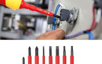Juego De Destornilladores Interchangeables VDE Aislados Con Estuche Magnético 500V Para Electricistas Uso Doméstico Y Profesional 10 Piezas - details 1
