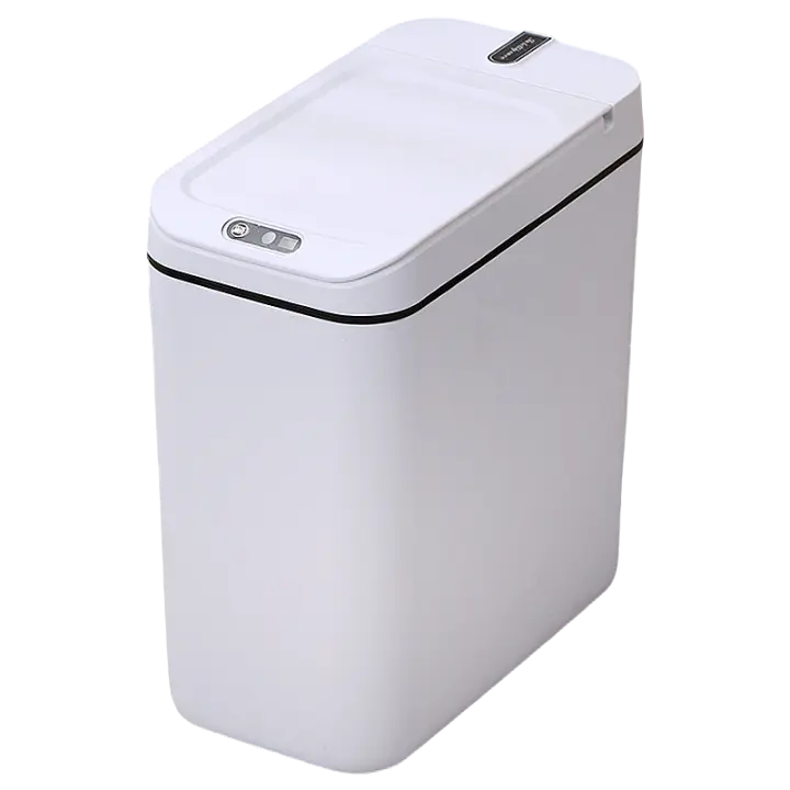 Bandeja De Basura Inteligente 15L Reciclaje Con Sensor Automático Contenedor Eléctrico Impermeable Para Cocina Y Baño - 1