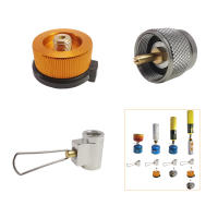 Adaptador De Estufa De Camping 3pcs/set Adaptador De Botella De Butano EN417 Lindal Valve Propano Adaptador Recargable Metálico Para Exteriores - details 0