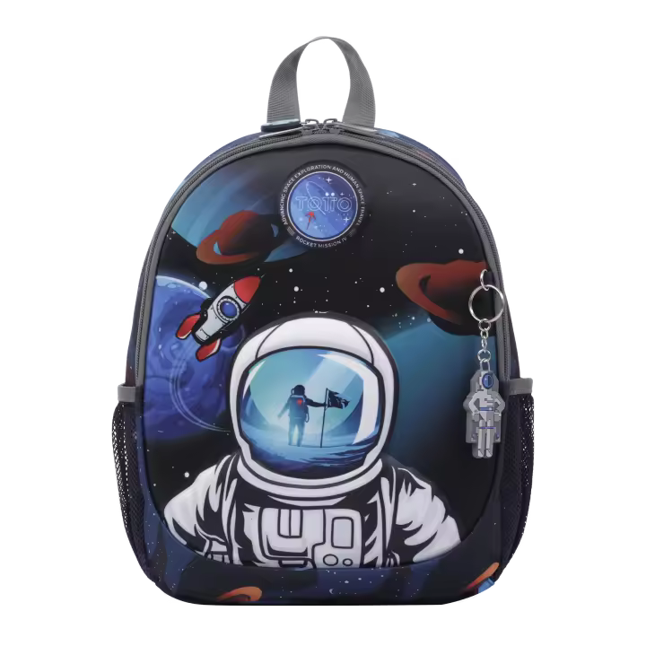 Totto Mochila escolar Astronaut -Dimensiones:27 x 36 x 10 cm-Material: Poliester - 1