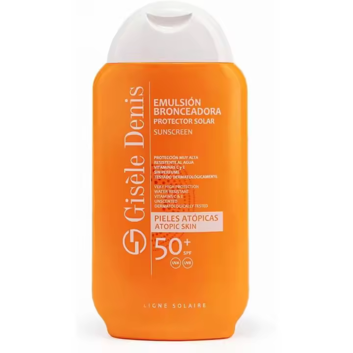 Gisèle denis emulsion bronceadora para pieles atopicas 50+spf - 1