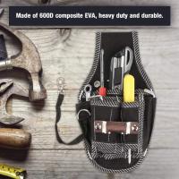 Bolsa De Herramientas Multifuncional De Cinturón Kit De Utilidad En Tela De Nylon Organizador De Bolsillo Para Eléctricos - details 0