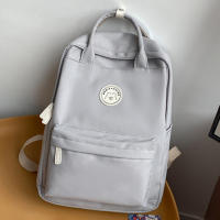 Mochila Grande Impermeable Para Mujer Con Gran Capacidad Estilo Trendy Para Estudio Y Viaje Con Bolsillo Para Portátil - details 10