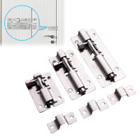 Cerradura De Deslizamiento En Acero Inoxidable Con Acabado Pulido Engrosado Cerradura De Seguridad Para Puerta Puerta De Jardín Cerradura De Seguridad Para Hogar Herramienta De Hardware - details 0