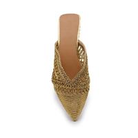 Calzados Soraia - Sandalias Planas de Mujer - Estilo Casual - Color Metalizado - details 0