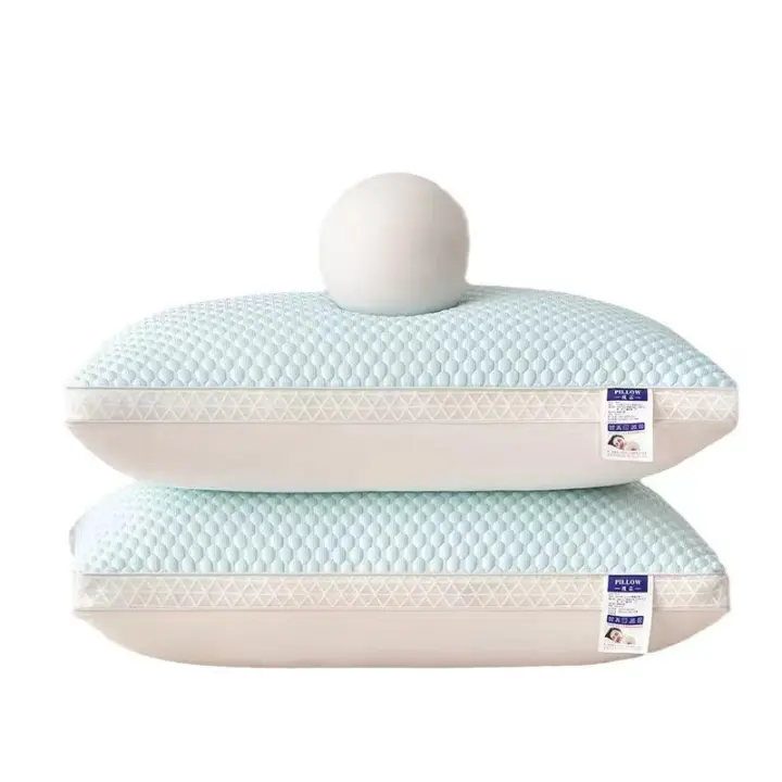 Núcleo de almohada de seda helada ultrasuave y fresca para uso doméstico, protección de las vértebras cervicales del adulto y núcleo de almohada para conciliar el sueño - 1