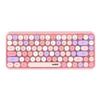 Teclado Inalámbrico Bluetooth AJAZZ 308I Dot Punk Para Móvil Tableta Y Laptop Estándar 84 Teclas Compatible Con Desktop - details 5