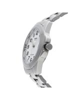 Reloj clásico hombre Casio MTP-1259PD-7B dial negro Pantalla de Neón correa de acero - details 1