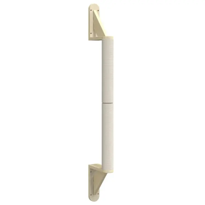 Rascador para Gatos con postes de isal gris Claro 110,5 cm - 1
