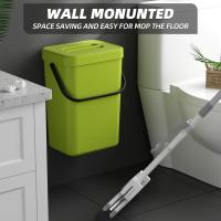 Bandeja De Basura Para Cocina Pequeña Con Tapa Y Odor-Free Contenedor Ecológico Para Residuos De Alimentos Soporte Para Pared - details 10