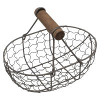 Cesta De Almacenamiento De Hierro Para La Cocina Organizador De Frutas Y Aperitivos Cesta Para Pan Y Alimentos Fotografía Propiedad Tamaño Approx 30x20x15cm - details 4