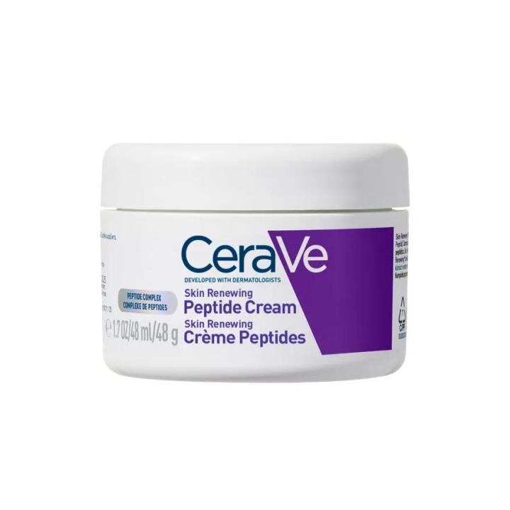 CeraVe - Crema Skin Renewing con Péptidos y 3 Ceramidas para todo tipo de pieles, hidratación hasta 48 h y mejora… — oferta en Miravia