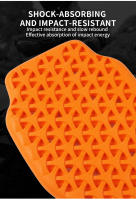 Protector De Rodilla Para Moto WOSAWE Inserción De Protección Moto Equipamiento Motocross Con Almohadillas De Espalda - details 4