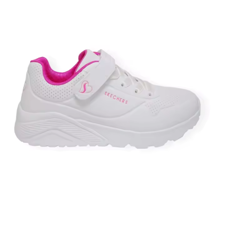 ZAPATILLA PARA NIÑA SKECHERS 310451L-WHL. UNO LITTLE EN COLOR BLANCO - 1