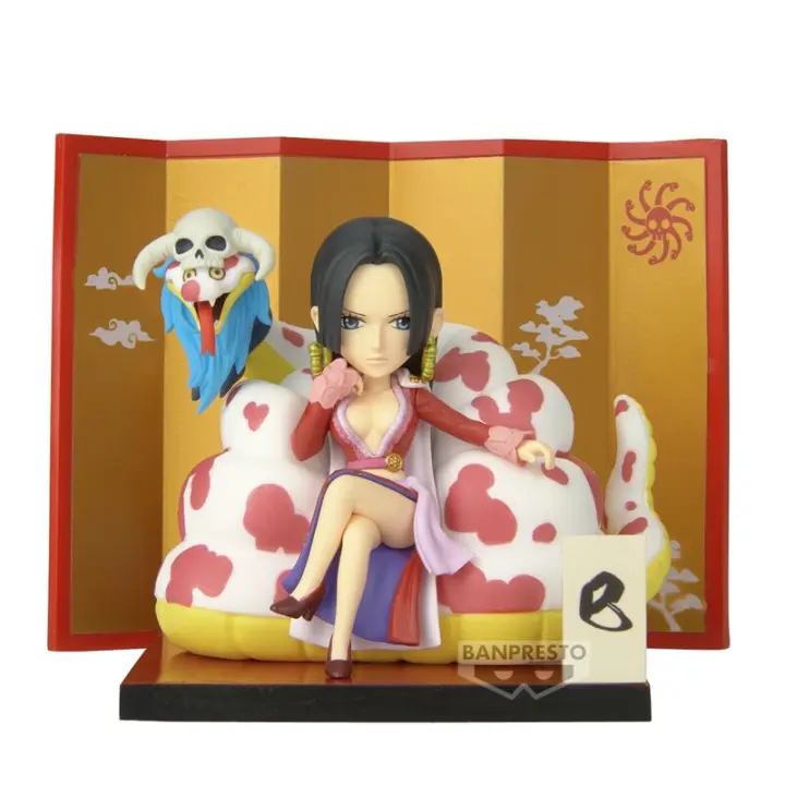 Figura Boa Hancock & Salome World Collectable Special One Piece 6cm - 1