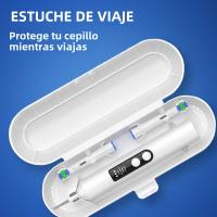 Cepillo De Dientes Eléctrico Inalámbrico Con Rotación Inteligente Recargable Compatible Con Cabezas De Cepillo Oral B 4 Modos - details 3
